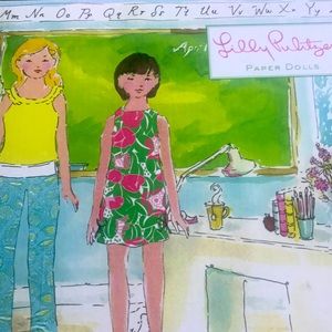 LILY PULITZER Paper Dolls. EUC. NSNP. Hardly used.